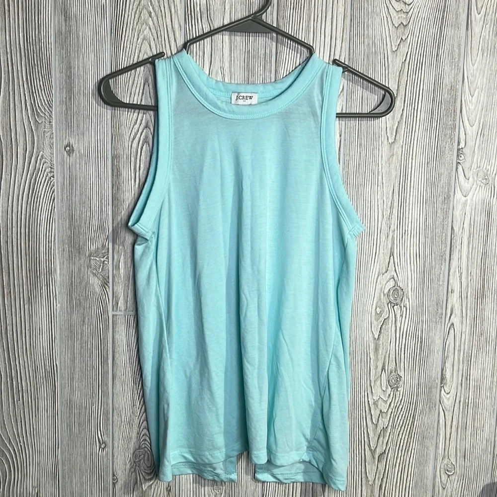 Women J Crew Tank Top Open Back Size XS